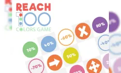 Reach 100 : Colors Game image