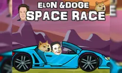 Elon Doge Space Race image