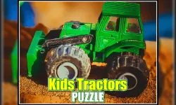 Kids Tractors Puzzle image