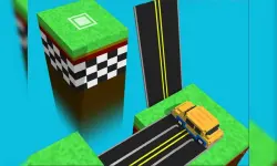 Blocky Taxy ZigZag image