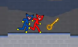 Stickman Huggy Party Duo image