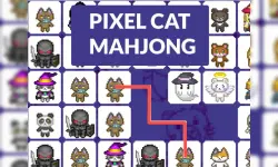 Cat Pixel Mahjong image