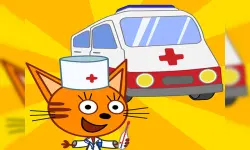 Kid E Cats Animal Doctor Games Cat Doctor Game image