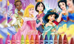 Princess Coloring image