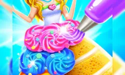 Rainbow Princess Cake Maker image