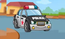 Police Cars Jigsaw image