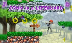 John is a lifeguard image