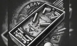 Pinball Black N White image