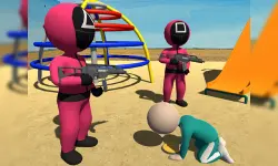 Squid Game Dalgona Candy 3D image
