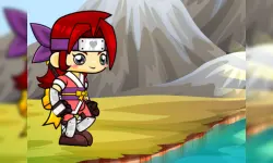 Samurai running image