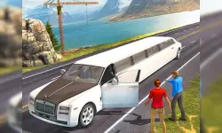 Limousine Taxi Driving Game image