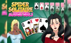 Spider Solitaire : Manga Girls image