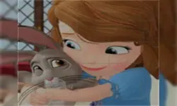 Sofia And Animals Jigsaw Puzzle image