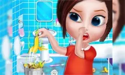 Sweet Home Clean Up Game image