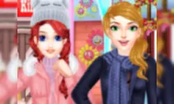 Winter Fashion Dress Up Game image