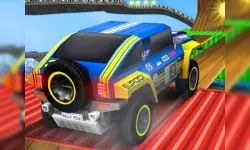 Super Jeep Mega Ramp Driving image
