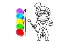 Digital Circus Click and Paint image