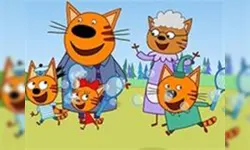 Cat Family Educational Games - Game For Kids image