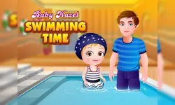 Baby Hazel Swimming Time image