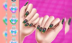 Royal Theme Nail Art DIY image