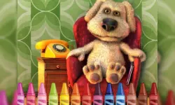 Talking Ben Coloring image