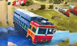 Indian Real Cargo Truck Driving Game image