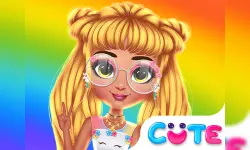 My Cute Unicorn Fashion Dress Up image