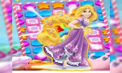 Princess Rapunzel Puzzles & Match3 Games Online image