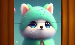 Cute Cat Jigsaw Puzzle image