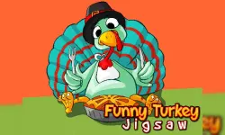 Funny Turkey Jigsaw image