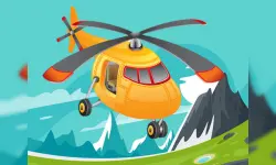 Helicopter Jigsaw image
