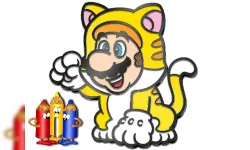 Mario Rush Coloring Book image