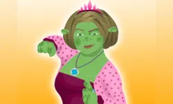 Princess Fiona Dressup image