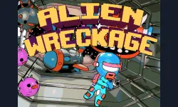 image bg Alien Wreckage