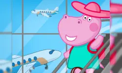 Hippo Family Airport Adventure image