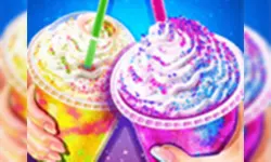 Rainbow Ice Cream - Sweet Frozen Food image