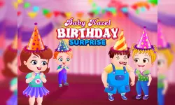 Baby Hazel Birthday Surprise image
