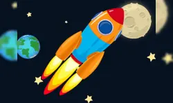 Space ship rise up image