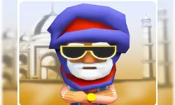 East Running Surfer 2D image