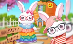 Bunnies Get Ready for Easter image