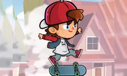 Skateboard Challenge Game image