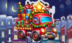 Christmas Truck Run: Festive Endless Racing Fun image