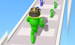 Rope-Man Run 3D image