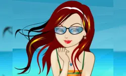 Beach Girl Dressup image