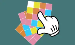 Sliding puzzle. Get the pattern image