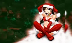 Anime Christmas Jigsaw Puzzle image