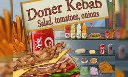 Doner Kebab : Salad Tomatoes Onions image