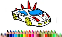 BTS GTA Cars Coloring image