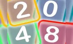 Neon Game 2048 image