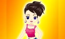 Cute Girl Dress Up image